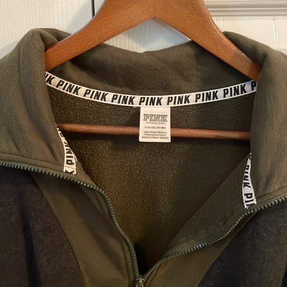 Victoria’s Secret Pink Quarter Zip - Picture 2 of 3